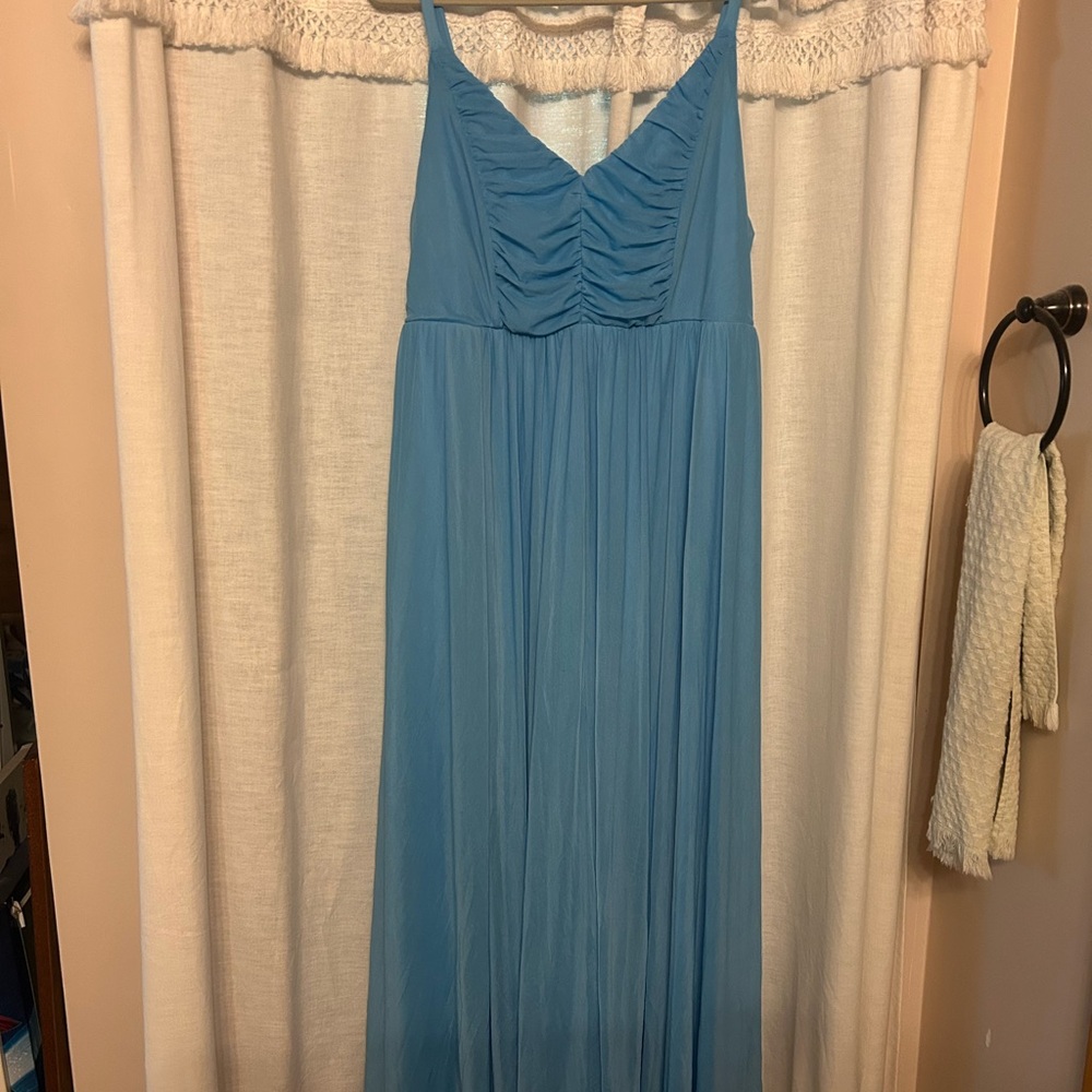 Torrid Blue Maxi Dress